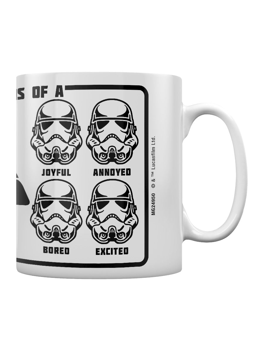 Star Wars Expressions Of A Stormtrooper Mug