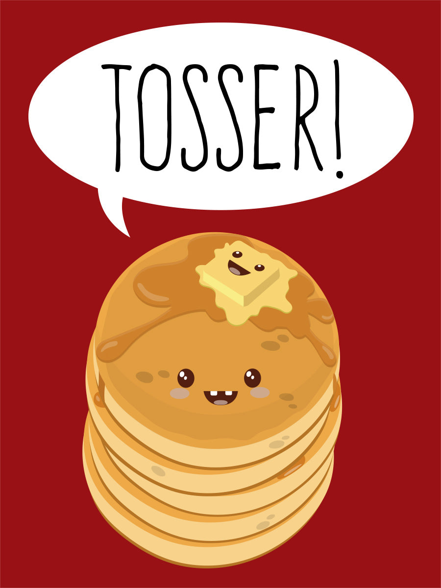 Tosser! Pancake Day Red Apron