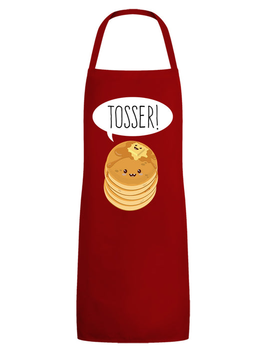 Tosser! Pancake Day Red Apron