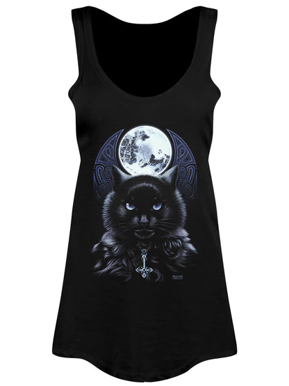 Requiem Collective The Bewitching Hour Ladies Black Floaty Vest