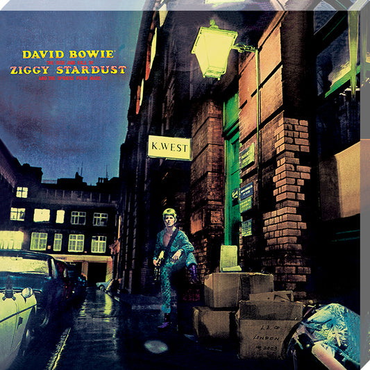 David Bowie Ziggy Stardust Classic Album Cover Canvas