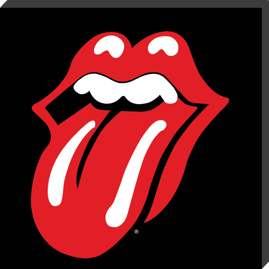 The Rolling Stones Lips Classic Album Cover Canvas