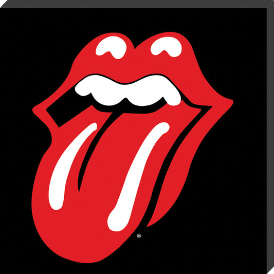 The Rolling Stones Lips Classic Album Cover Canvas