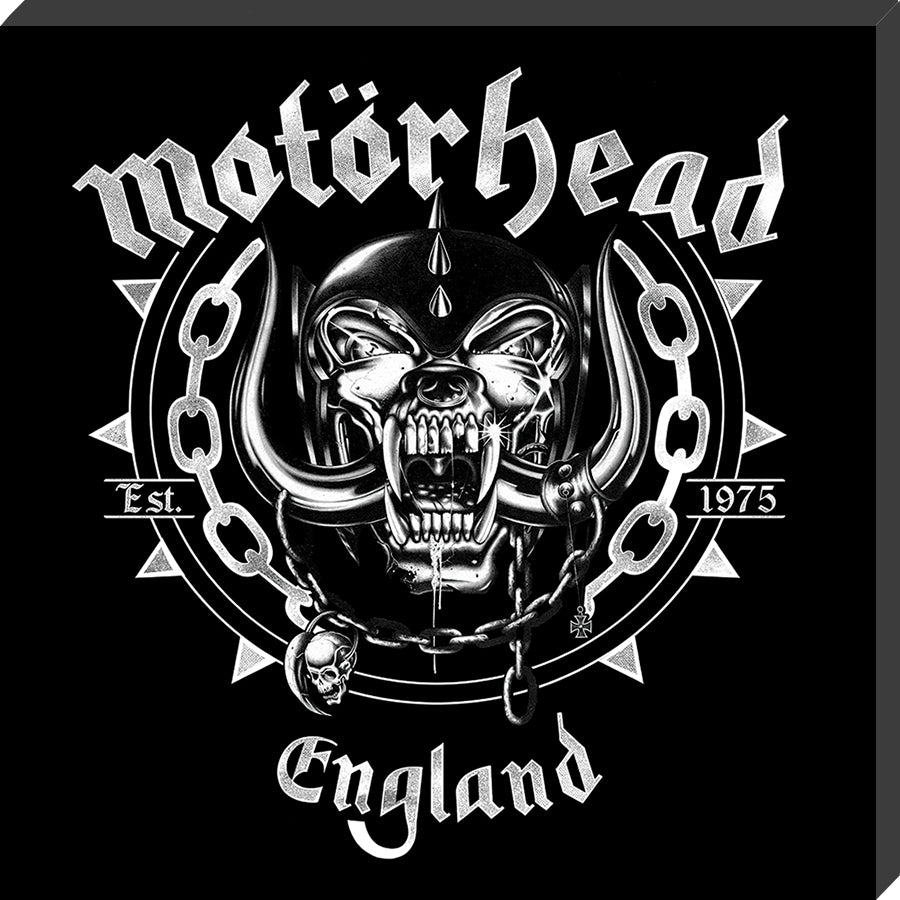 Motorhead England Classic Album Cover Canvas