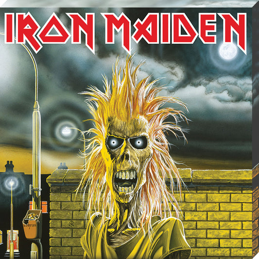 Iron Maiden First Album Classic Album Cover Canvas