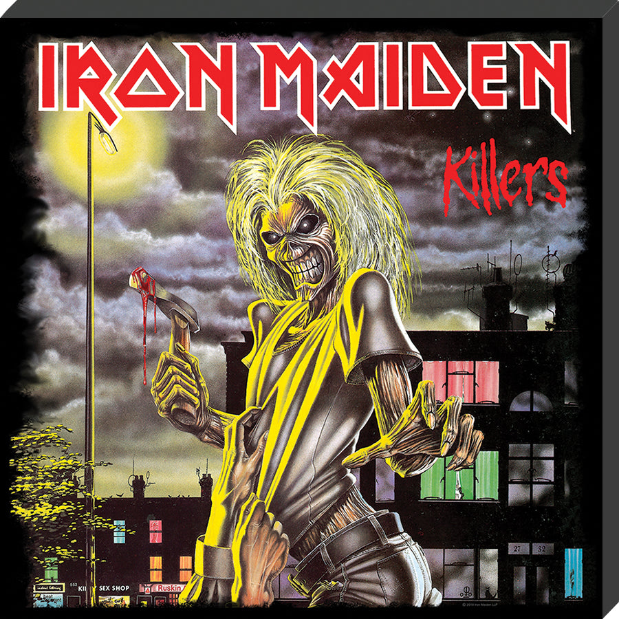 Iron Maiden Killers Classic Album Cover Canvas