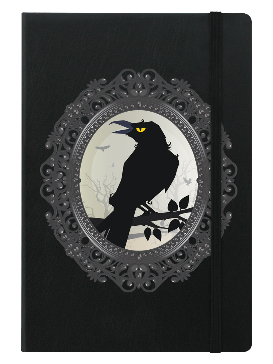Raven's Eye Black A5 Hard Cover Notebook