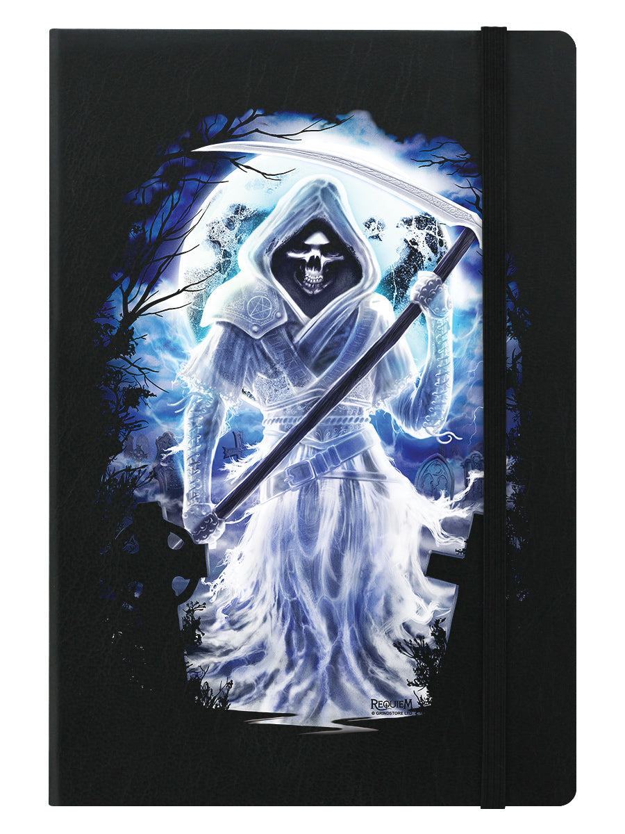 Requiem Collective Grim Immortality Black A5 Hard Cover Notebook