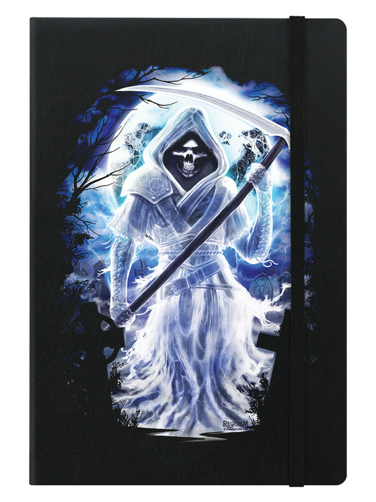 Requiem Collective Grim Immortality Black A5 Hard Cover Notebook