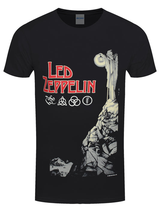 Led Zeppelin Hermit Men's Black T-Shirt