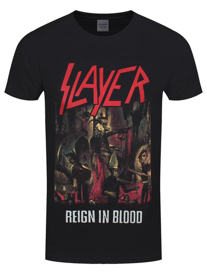 Slayer Reign in Blood Men's Black T-Shirt