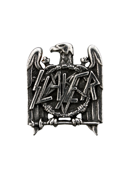 Alchemy Rocks Slayer Eagle Pewter Pin Badge