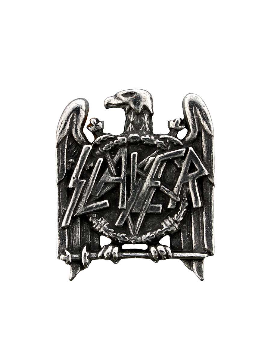 Alchemy Rocks Slayer Eagle Pewter Pin Badge