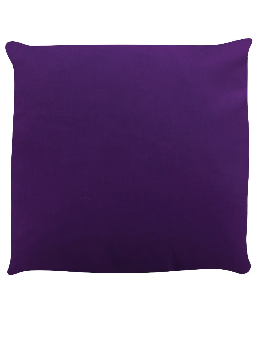 Beelzebub The Cat Reaper Purple Cushion