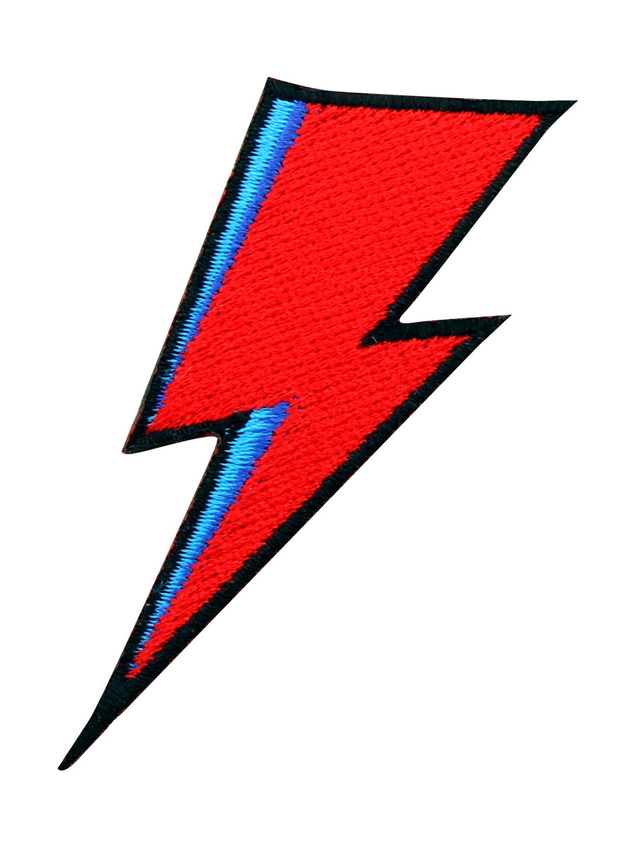 Bowie Lightning Bolt Patch