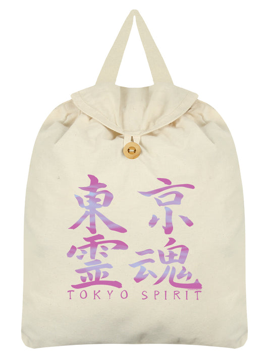 Tokyo Spirit Kanji Cream Festival Backpack