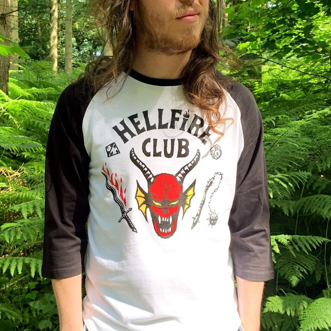 Stranger Things Hellfire Club Crest Men's Longsleeve T-Shirt
