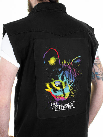 Unorthodox Collective Rainbow Cat Backpatch