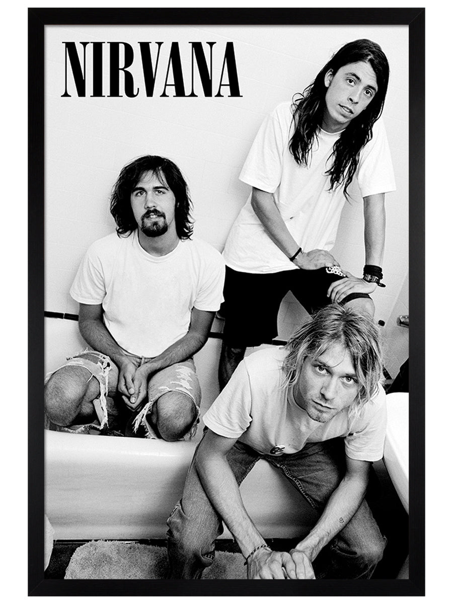 Nirvana Bathroom Poster