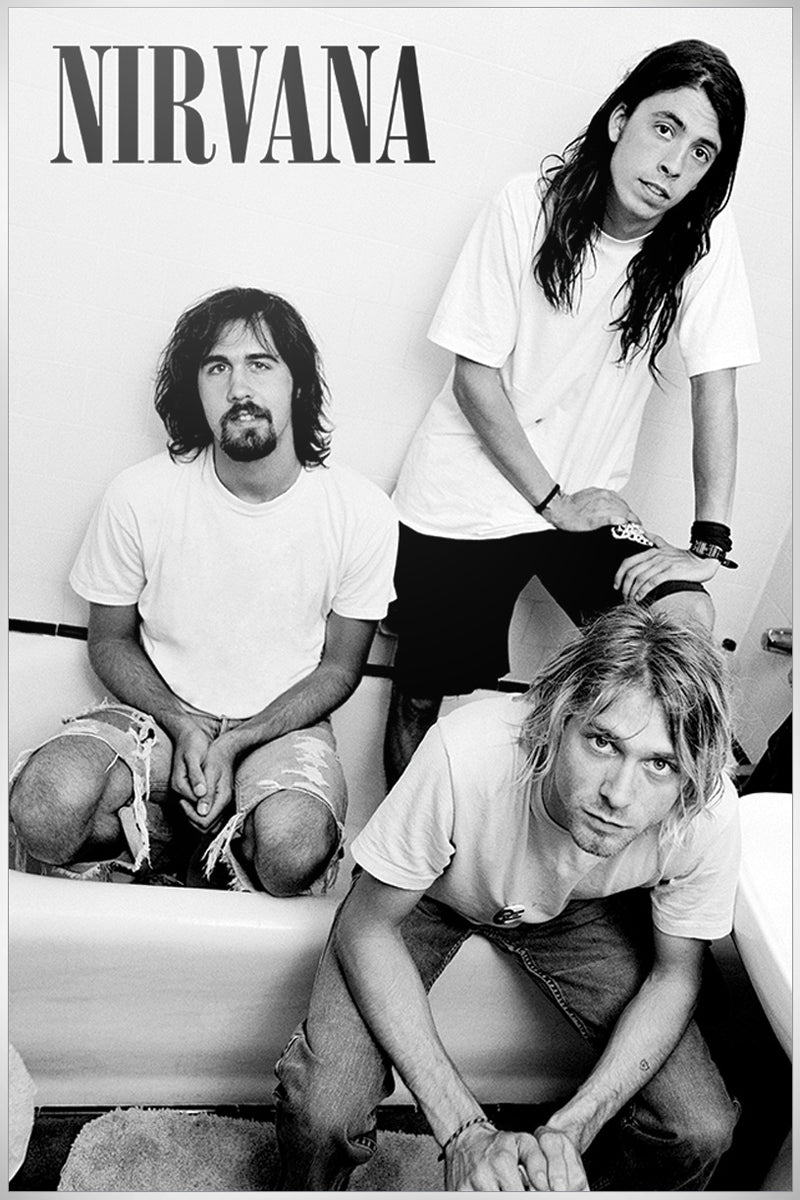 Nirvana Bathroom Poster