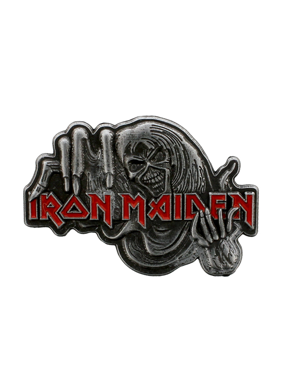 Iron Maiden Number Of The Beast Enamel Pin Badge