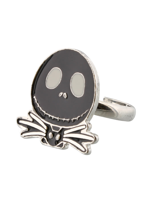 Nightmare Before Christmas Jack With Black Bow Tie Ring