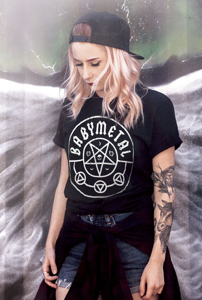 Babymetal Pentagram Men's Black T-Shirt