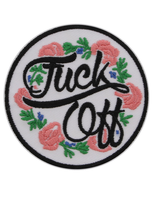 Floral Fuck Off Patch