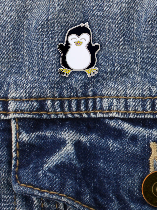 Psycho Penguin Enamel Pin Badge