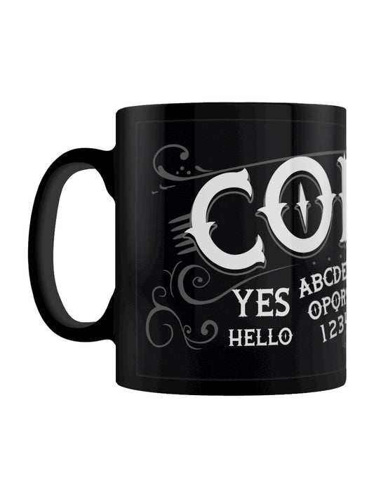 Ouija Coffee Black Mug