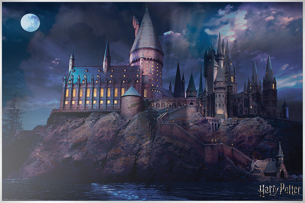 Harry Potter Hogwarts Movie Poster - Premium Quality, Made In USA (Style MCP742)
