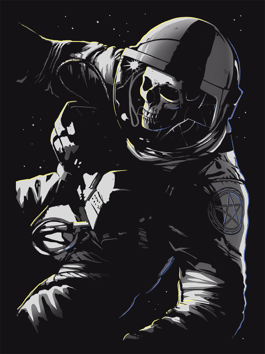 Unorthodox Collective Lost In Space Men's Black Vest