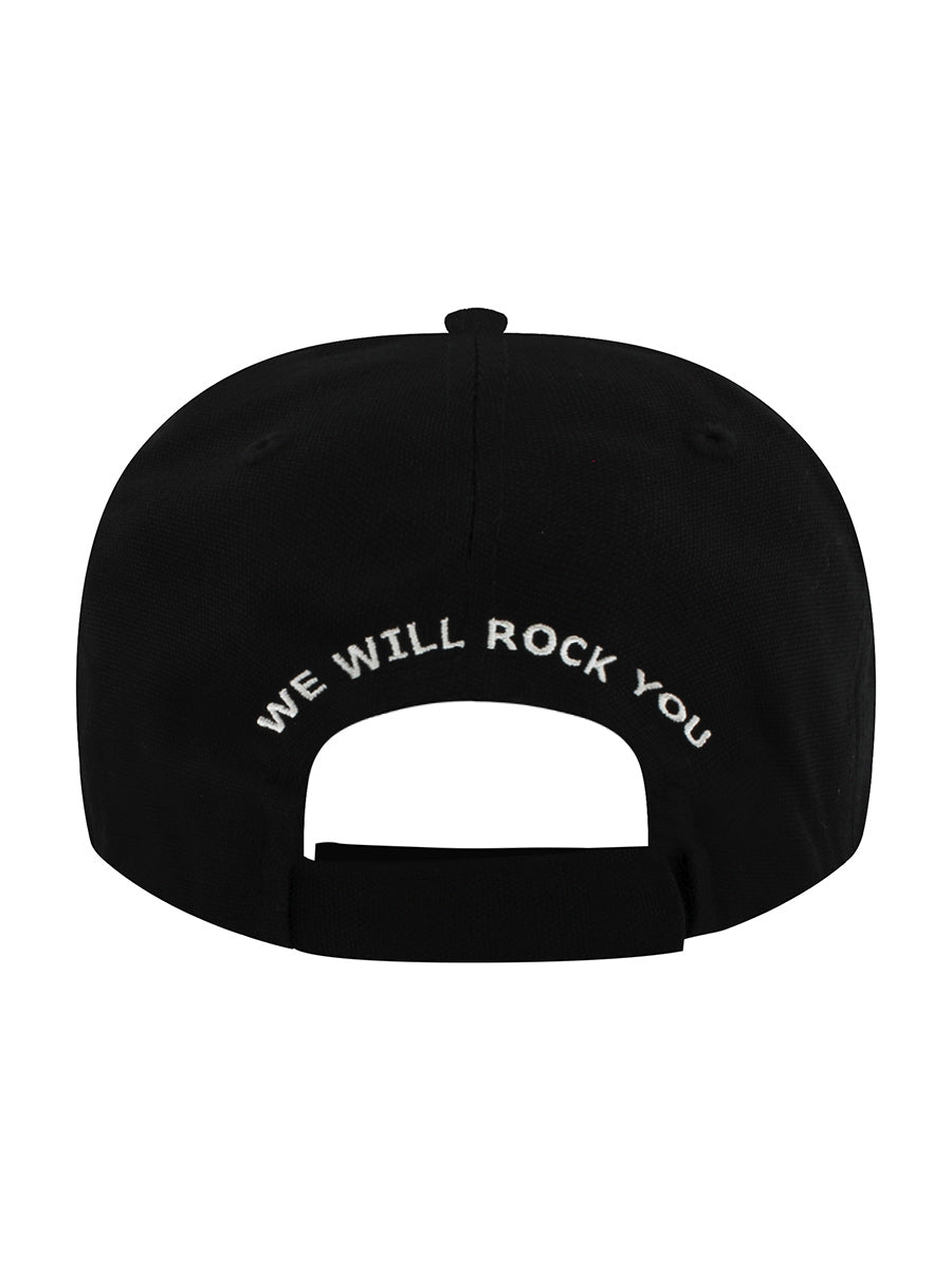 Queen Logo Black Baseball Cap