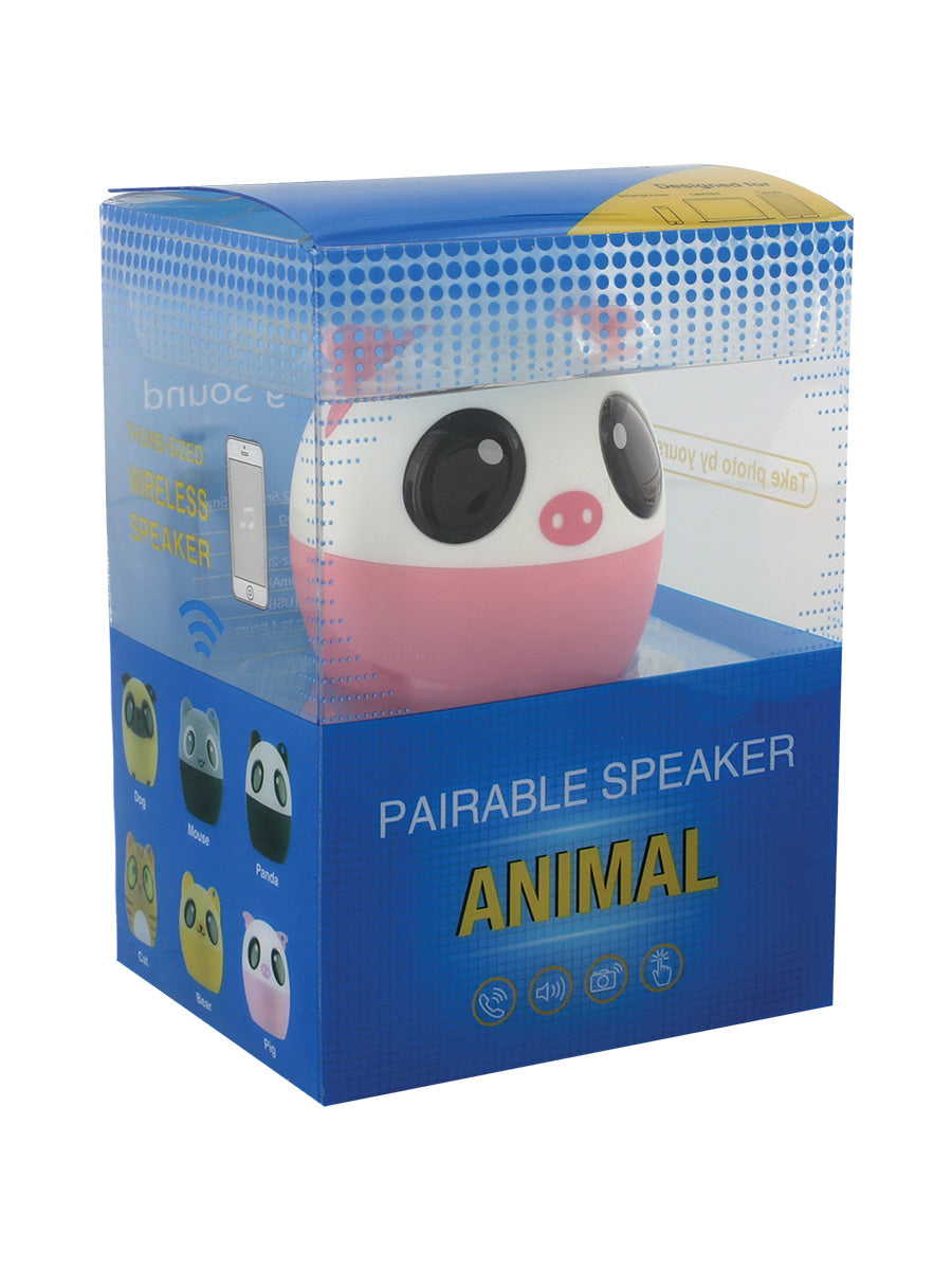 Pig Mini Bluetooth Speaker With Remote Shutter