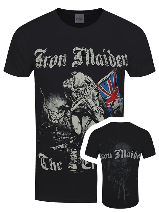 Iron Maiden Sketched Trooper Men's Black T-Shirt