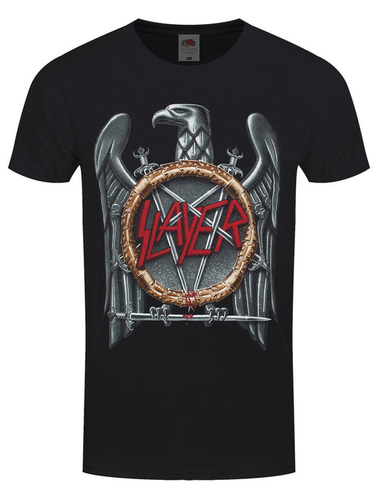 Slayer Silver Eagle Men's Black T-Shirt