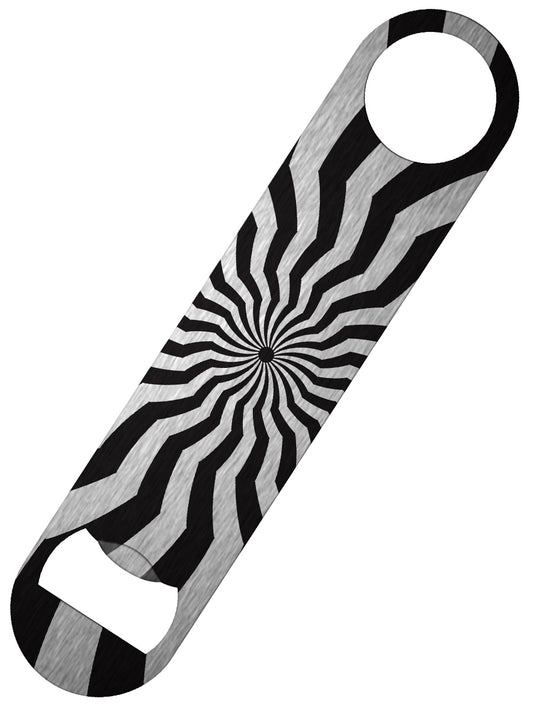 Monochrome Rising Sun Bar Blade Bottle Opener