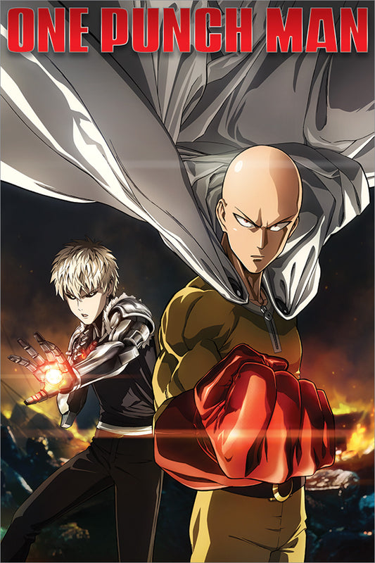 One Punch Man Destruction Maxi Poster