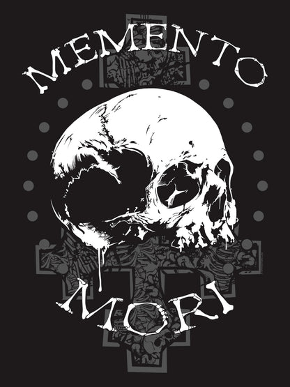 Memento Mori Men's Premium Black T-Shirt