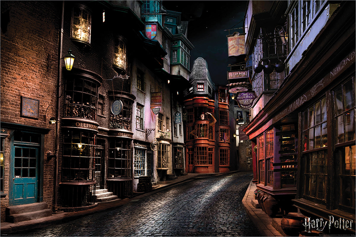 Harry Potter Diagon Alley Poster