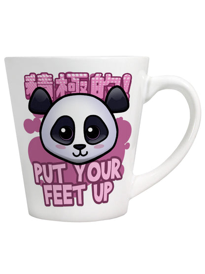 Handa Panda Put Your Feet Up Latte Mug