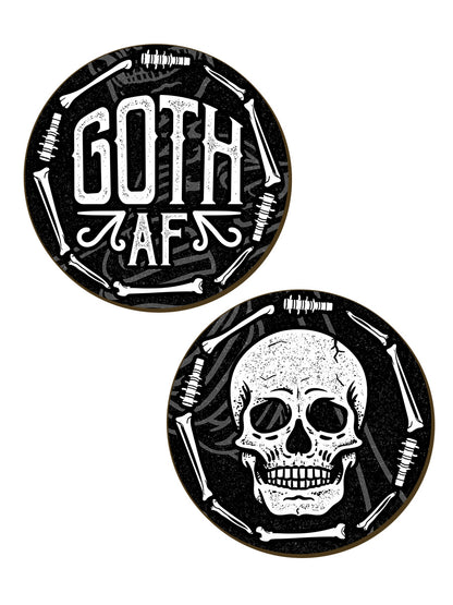 Goth AF 4 Piece Coaster Set