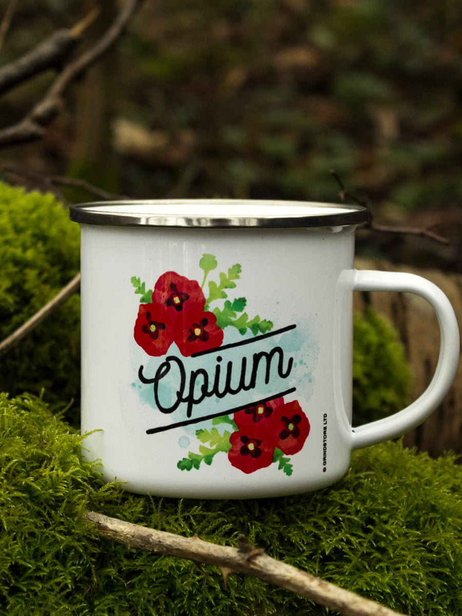 Deadly Detox Opium Enamel Mug