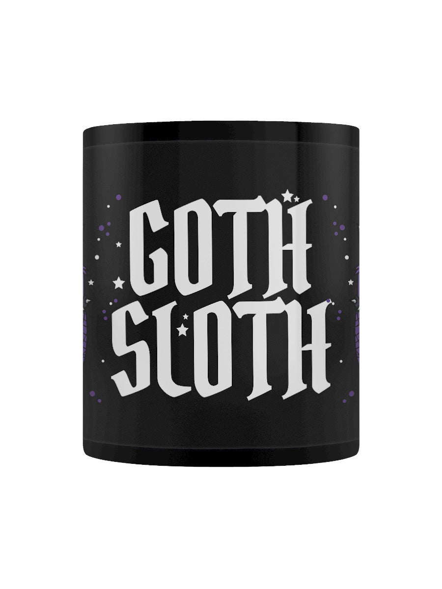 Goth Sloth Black Mug