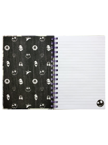 Nightmare Before Christmas Spiral Hill A5 Notebook