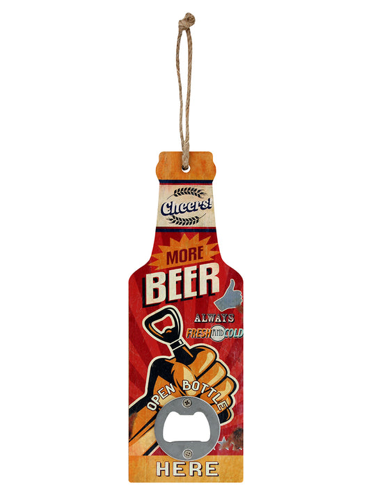 Cheers! Beer Always Fresh & Cold Bottle Opener