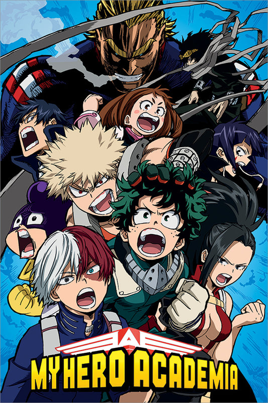 My Hero Academia Cobalt Blast Group Poster