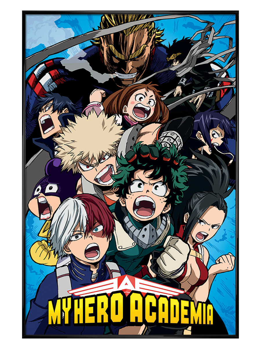 My Hero Academia Cobalt Blast Group Poster