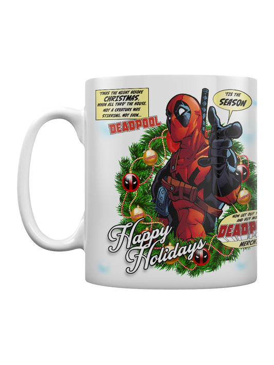 Deadpool Tis The Season Mug