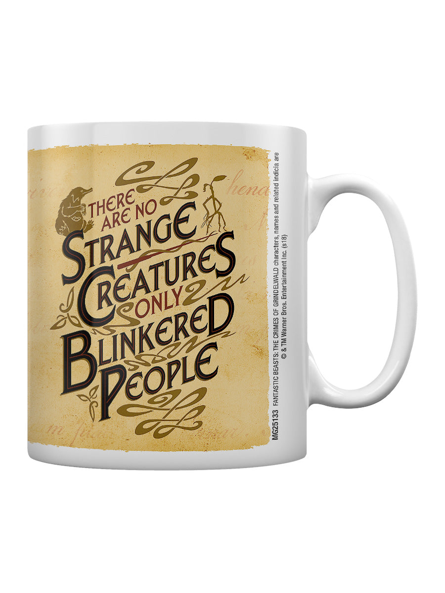 Fantastic Beasts The Crimes Of Grindelwald Strange Creatures Mug